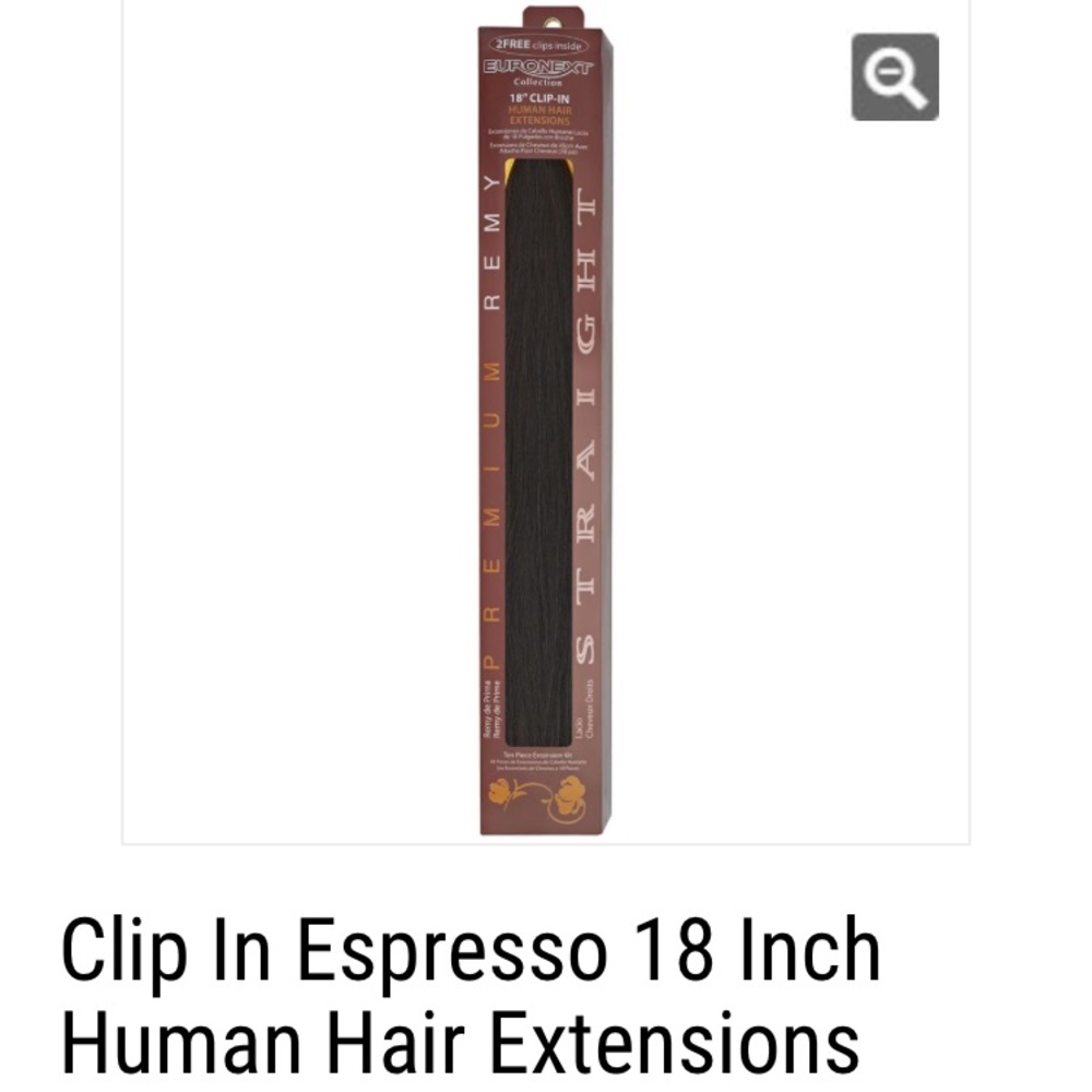 Sally’s 18” Clip in Human Hair Extensions
